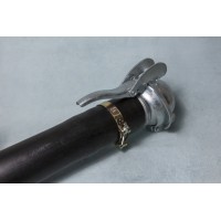 6" Hdpe (160 SDR 26) drain pipe a 6 meter  with 6" (159) Female and Male coupling type Bauer and clamps